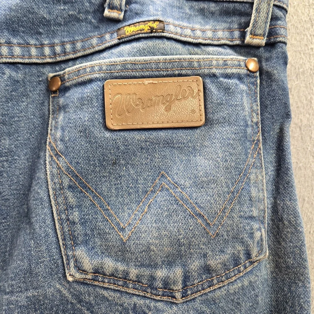 Wrangler Men Jeans 36X32 Blue Denim 13MWZ Cowboy Cut Original Fit 30